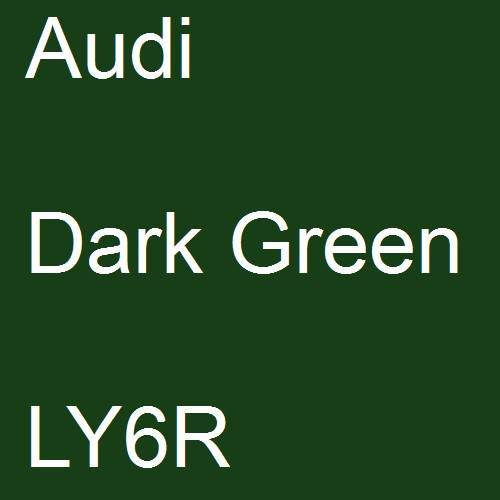 Audi, Dark Green, LY6R.